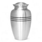 Lineage Lumina Silver Cremation Urn for Ashes