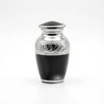 Black Elegance Keepsake Urn