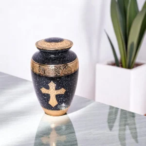 10_ christian cross cremation urs for ashes