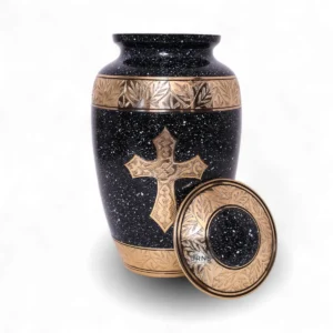 christian cross cremation urn for ashes 1