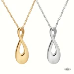 Infinity Symbol Urn Necklace - Cremation Memorial for Loved Ones
