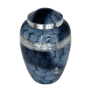 midnight bloom engraved cremation urn for ashes
