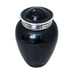 soul halo eclipse memorial black urn