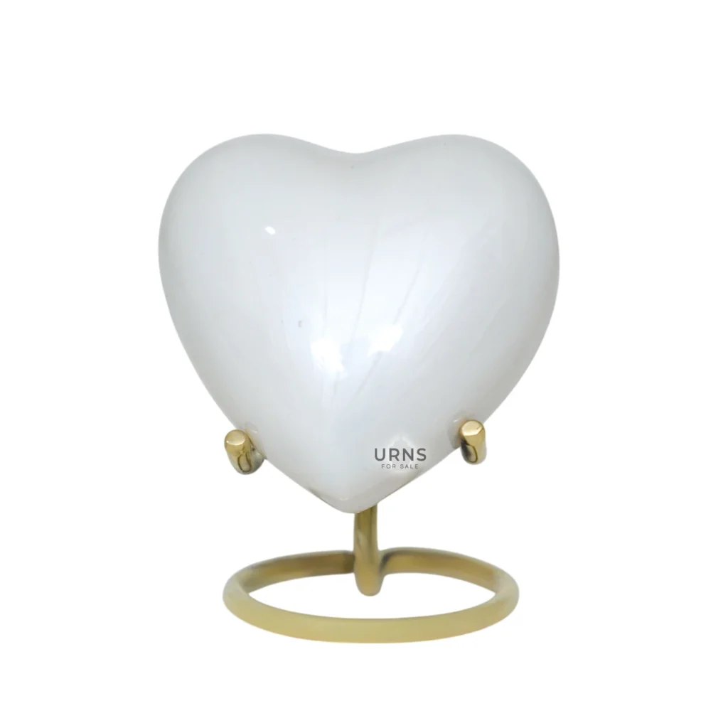 Baroque Shadow Satori Heart Keepsake Urn