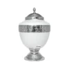 Whisper of Pearls Brass Cremation Urn