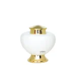 Baroque Shadow Keepsake Urn – Mini Elegant Ashes Holder