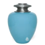Satori Azure Large Ocean Cremation Urn – Peaceful Elegant Memorial