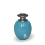 Satori Ocean Blessing Brass Keepsake Urn – Small Ocean-Inspired Memorial