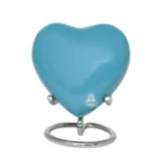 Satori Ocean Blessing Heart Brass Keepsake Urn – Ocean-Inspired Memorial
