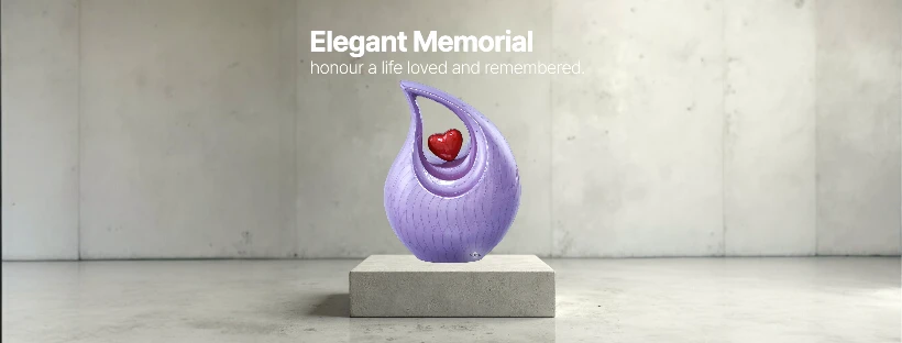 Perfect urn for ashes – elegant cremation urn to honour loved ones