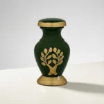 Aria Green Tree of Life Keepsake Urn for Ashes