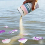 Ocean Wave Scattering Tube Urn for Ashes – Missing You Never Keepsake & Memorial Container (Human & Pet) – Portable Cremation