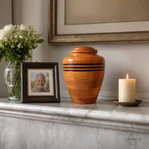 Wood modern urns for human ashes Australia