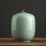 Elegant Ceramic Cremation Urn for Ashes for Adults - 24cm (Red, Blue, Green) | Australia wide Delivery