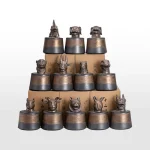 Zodiac Cremation Urn for Ashes Handcrafted Stoneware 1000 ml
