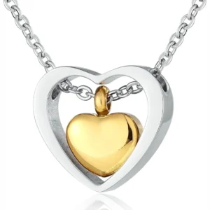 Eternal Embrace Double Heart Gold