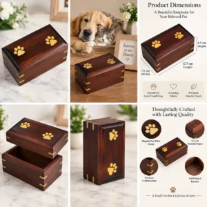 Pet Wooden Urn Catalogue Image