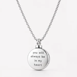 Sacred Root Ashes Pendant memorial Jewellery for Ashes with Engraving