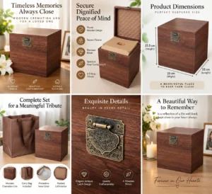 Wooden Urn Beautiful Way to Remember