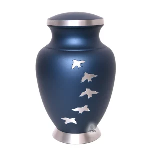 Aria's Tranquil Blue Soaring Urn-1