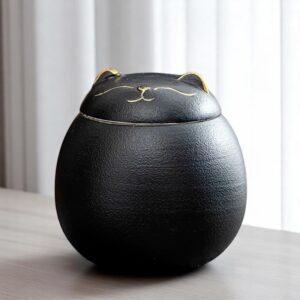 Secure and elegant base of cat urn