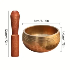 Om Resonance Singing Bowl Size Reference and Dimensions