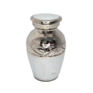 Silver Elegance Keepsake Urn