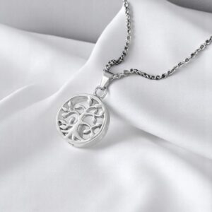 Stainless Steel Memorial Urn - Tree of Life