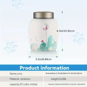 Urn Size Guide – Tranquil Blossom Ceramic