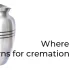 Where to buy urns for cremation ashes?