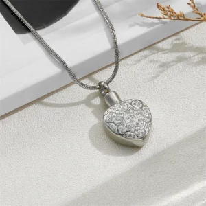 cremation jewellery Stainless Steel Memorial Necklace for Ashes