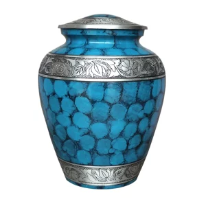 Cynosure Sea Blue Cremation Urn for Sale