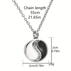 feng sui necklace size