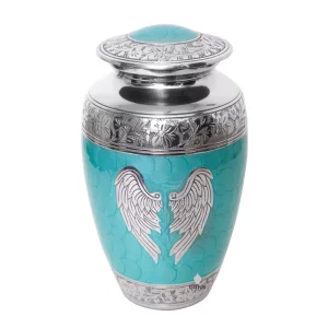 guardian wings green angel wings adult cremation urns ashes