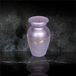 keepsake urn for ashes with heart sign-1