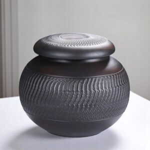 modern funeral keepsake jar